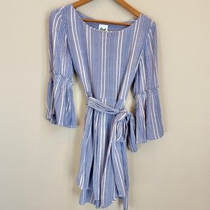 Led - Tie Maternity Blouse